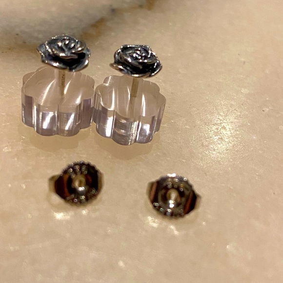 James Avery Jewelry - James Avery Rose ear bud posts